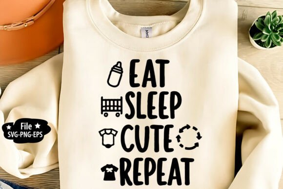 Baby Saying T-Shirt Design SVG PNG EPS