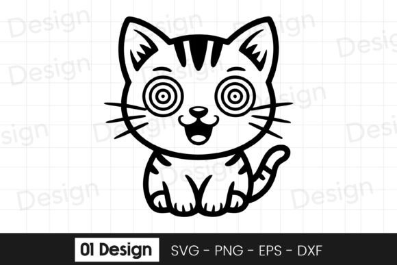 Cute Kitten Cartoon Line Art SVG PNG: A Designer’s Honest Review