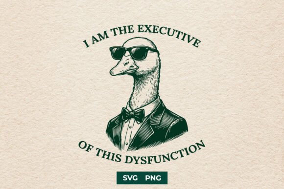 Executive Dysfunction Goose SVG Design Review