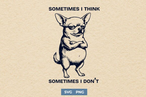 Funny Chihuahua SVG for Sarcastic Shirts Review