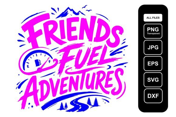 Funny Friendship Quote Typography Design