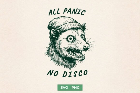 Funny Opossum SVG for Sarcastic Shirts