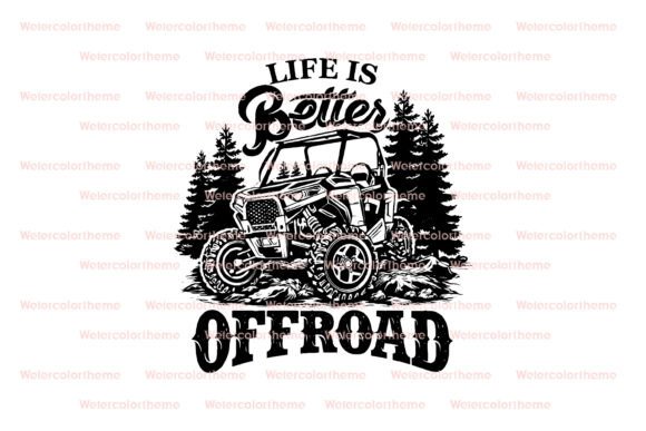 Life Is Better Offroad SVG Review for Real Embroidery Projects