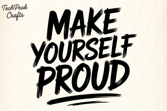 Make Yourself Proud PNG SVG