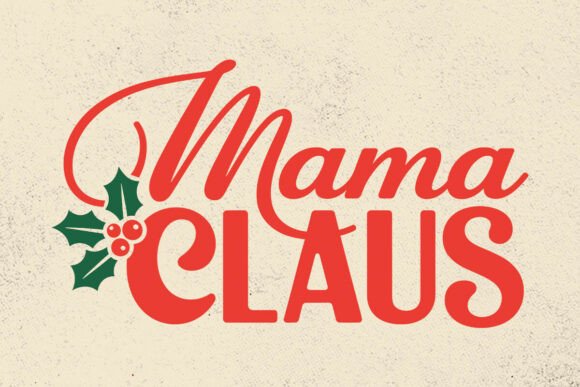 Mama Claus SVG Review: A Festive Embroidery Design for Real Projects