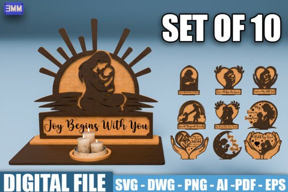 Mother and Baby SVG Bundle Review: A Heartfelt Design for Real Projects