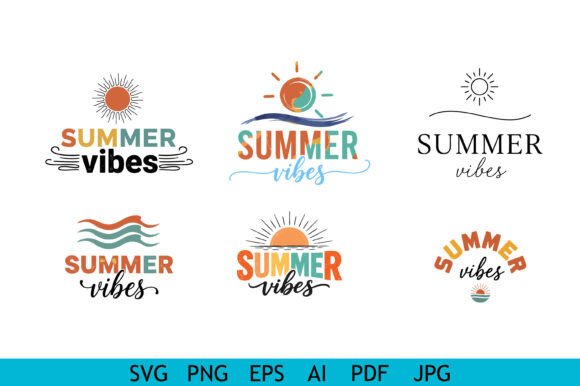 Summer Vibes SVG Typography Set Review for Real Projects